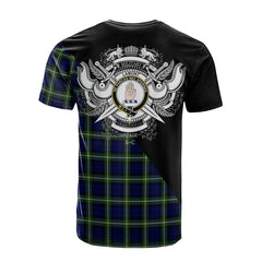 Lamont Modern Tartan - Military T-Shirt