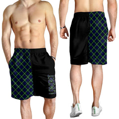 Lamont Modern Tartan Crest Men's Short - Cross Style