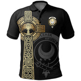Leask Clan Unisex Polo Shirt - Celtic Tree Of Life