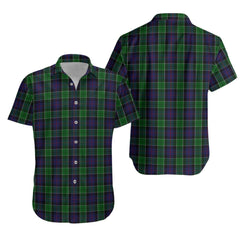 Leslie Hunting Tartan Hawaiian Shirt