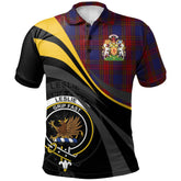Leslie J Cant Tartan Polo Shirt - Royal Coat Of Arms Style