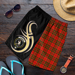 Livingstone Modern Tartan Crest Men's Short PM8