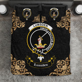 Lumsden Crest Black Bedding Set