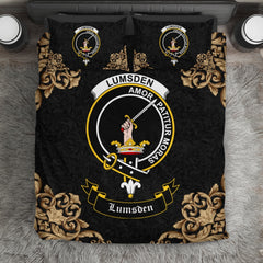 Lumsden Crest Black Bedding Set