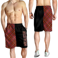 MacAlister Modern Tartan Crest Men's Short - Cross Style