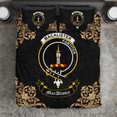 MacAlister Crest Black Bedding Set