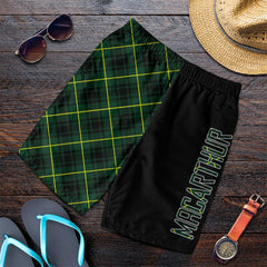 MacArthur Modern Tartan Crest Men's Short - Cross Style
