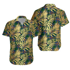 MacAuliffe-McAucliffe Tartan Vintage Leaves Hawaiian Shirt