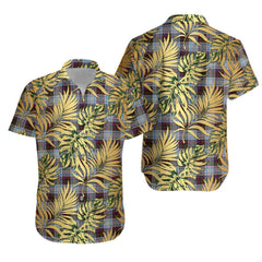 MacDonald Dress 3 Tartan Vintage Leaves Hawaiian Shirt