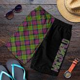 MacDonald of Clanranald Tartan Crest Men's Short - Cross Style