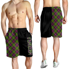 MacDonald of Clanranald Tartan Crest Men's Short - Cross Style