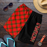 MacDonald of Sleat Tartan Crest Men's Short - Cross Style