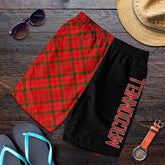 MacDonnell of Keppoch Modern Tartan Crest Men's Short - Cross Style