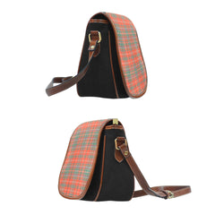 MacDougall Ancient Tartan Saddle Handbags