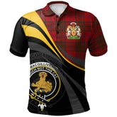 MacGillivray 03 Tartan Polo Shirt - Royal Coat Of Arms Style