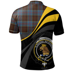 MacGregor Hastie Tartan Polo Shirt - Royal Coat Of Arms Style