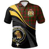 MacGregor of Balquidder Tartan Polo Shirt - Royal Coat Of Arms Style