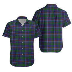 MacHardy Blue Tartan Hawaiian Shirt