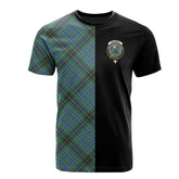 MacInnes Ancient Tartan T-Shirt Half of Me - Cross Style