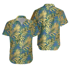 MacIntyre Hunting Ancient Tartan Vintage Leaves Hawaiian Shirt