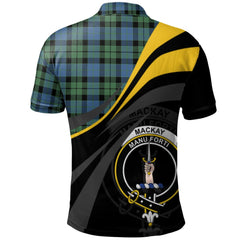 MacKay Ancient Tartan Polo Shirt - Royal Coat Of Arms Style