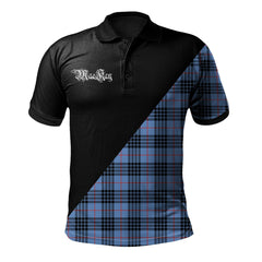 MacKay Blue Clan - Military Polo Shirt