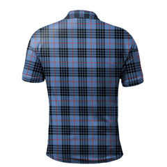 MacKay Blue Tartan Polo Shirt
