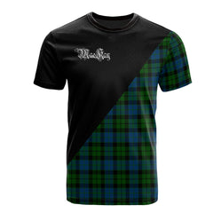 MacKay Modern Tartan - Military T-Shirt