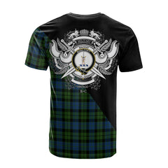 MacKay Modern Tartan - Military T-Shirt