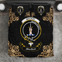 MacKay Crest Black Bedding Set