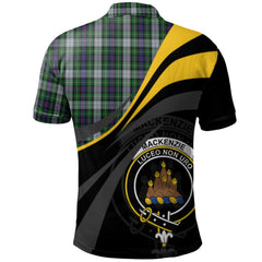 MacKenzie Dress Tartan Polo Shirt - Royal Coat Of Arms Style