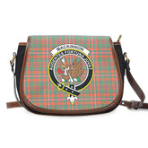 MacKinnon Ancient Tartan Crest Saddle Handbags