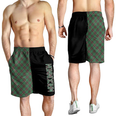 MacKinnon Hunting Ancient Tartan Crest Men's Short - Cross Style
