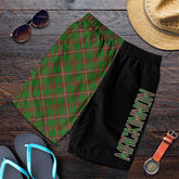 MacKinnon Hunting Modern Tartan Crest Men's Short - Cross Style