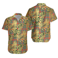 MacKintosh Ancient Tartan Vintage Leaves Hawaiian Shirt