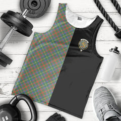MacKintosh Hunting Ancient Tartan Crest Men's Tank Top - Cross Style