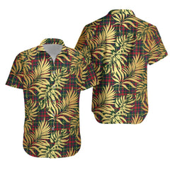 MacKintosh Hunting Modern Tartan Vintage Leaves Hawaiian Shirt