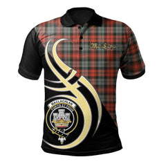 MacLachlan Weathered Tartan Polo Shirt - Believe In Me Style