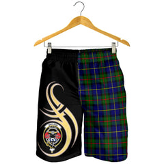 MacLeod of Harris Modern Tartan Crest Men's Short PM8