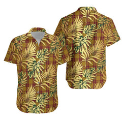 MacMillan Dress Tartan Vintage Leaves Hawaiian Shirt