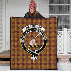MacMillan Dress Tartan Crest Quilt