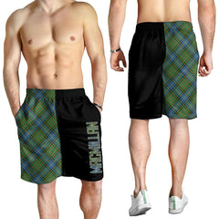 MacMillan Hunting Ancient Tartan Crest Men's Short - Cross Style
