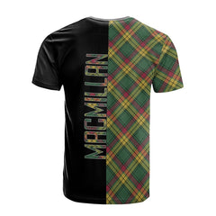 MacMillan Old Ancient Tartan T-Shirt Half of Me - Cross Style