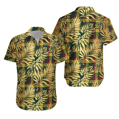 MacMillan Old Modern Tartan Vintage Leaves Hawaiian Shirt