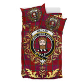 MacNab Old Tartan Crest Bedding Set - Golden Thistle Style