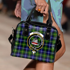MacNeil of Barra Family Tartan Crest Shoulder Handbags