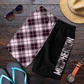 MacPherson Hunting Modern Tartan Crest Men's Short - Cross Style