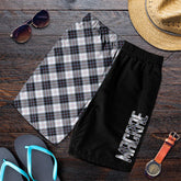 MacRae Dress Modern Tartan Crest Men's Short - Cross Style