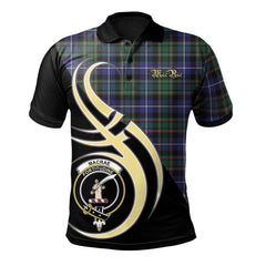MacRae Hunting Modern Tartan Polo Shirt - Believe In Me Style