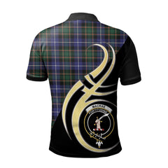 MacRae Hunting Modern Tartan Polo Shirt - Believe In Me Style